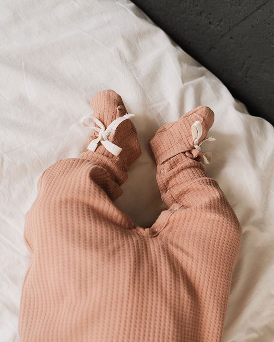 Baby hazelnut romper