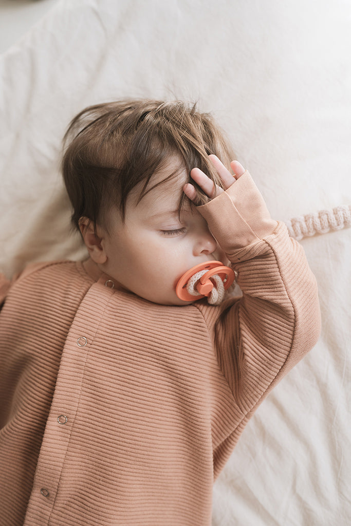 Baby hazelnut romper