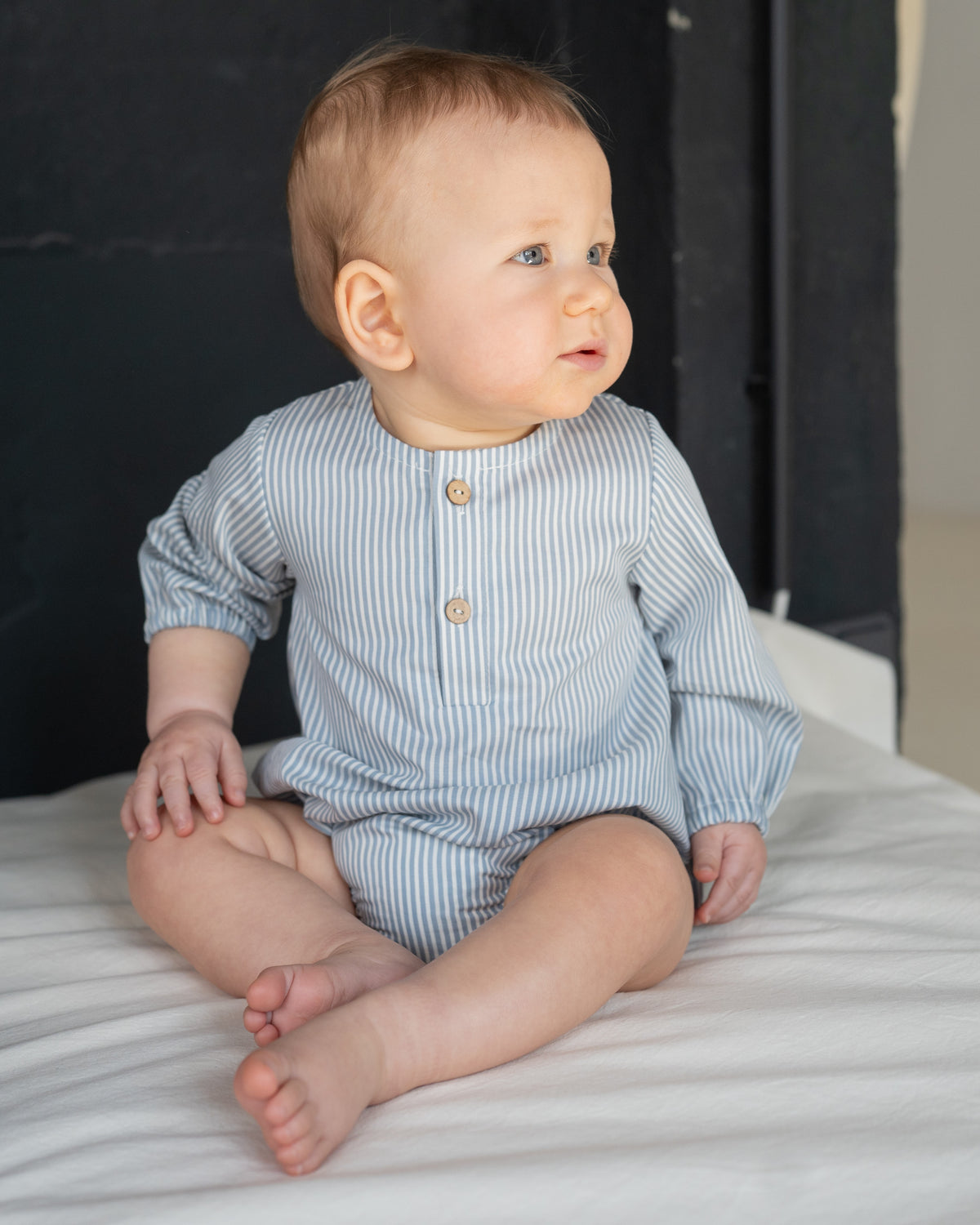 Striped jumpsuit