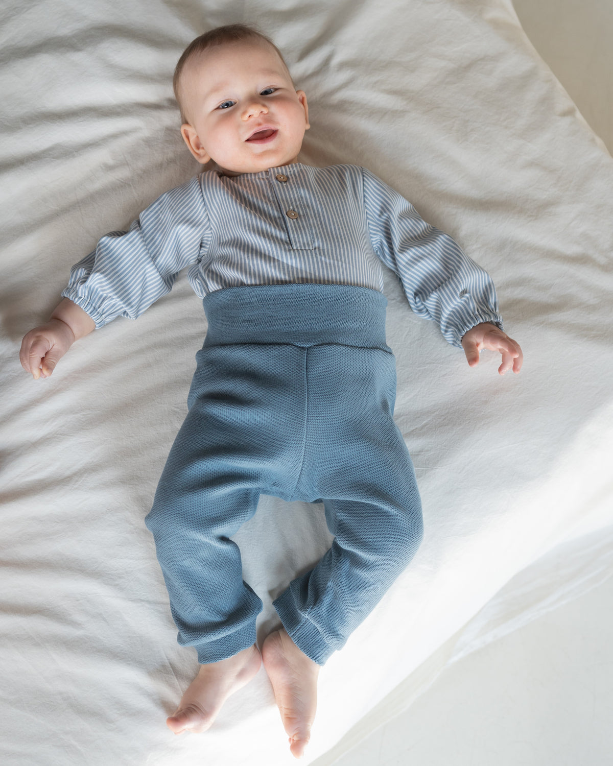 Striped jumpsuit