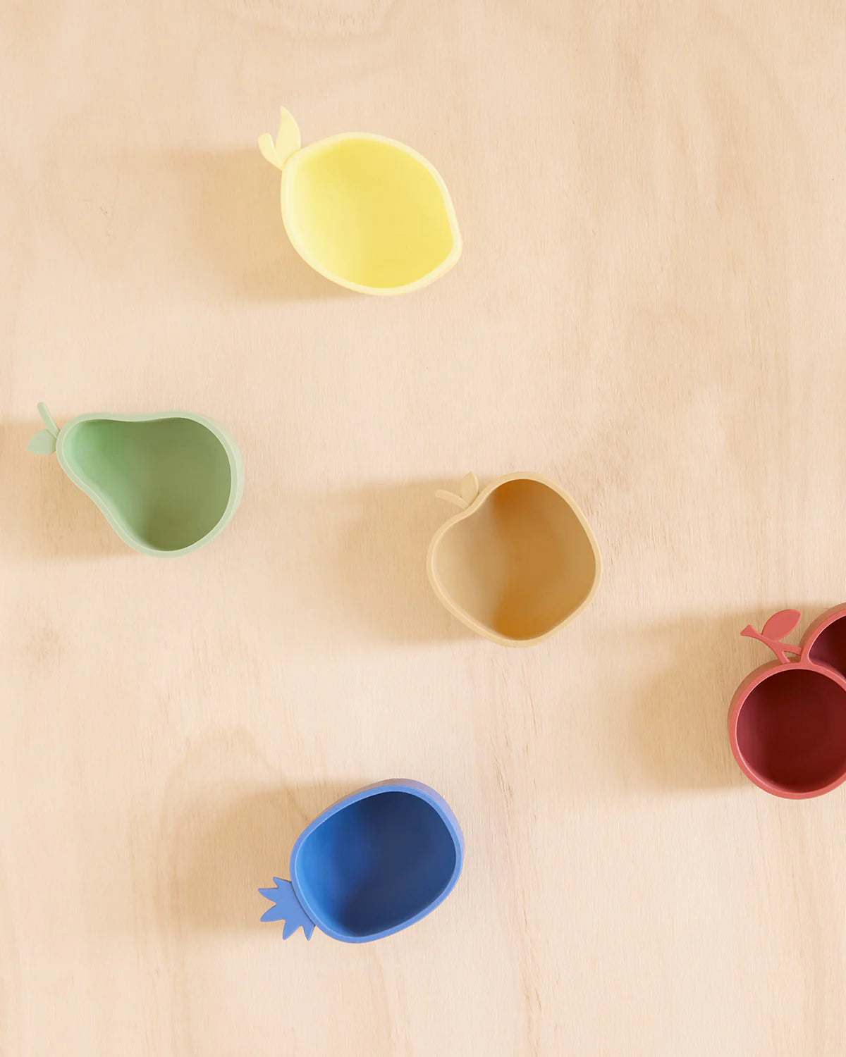 Силиконови купички за снакс - круша