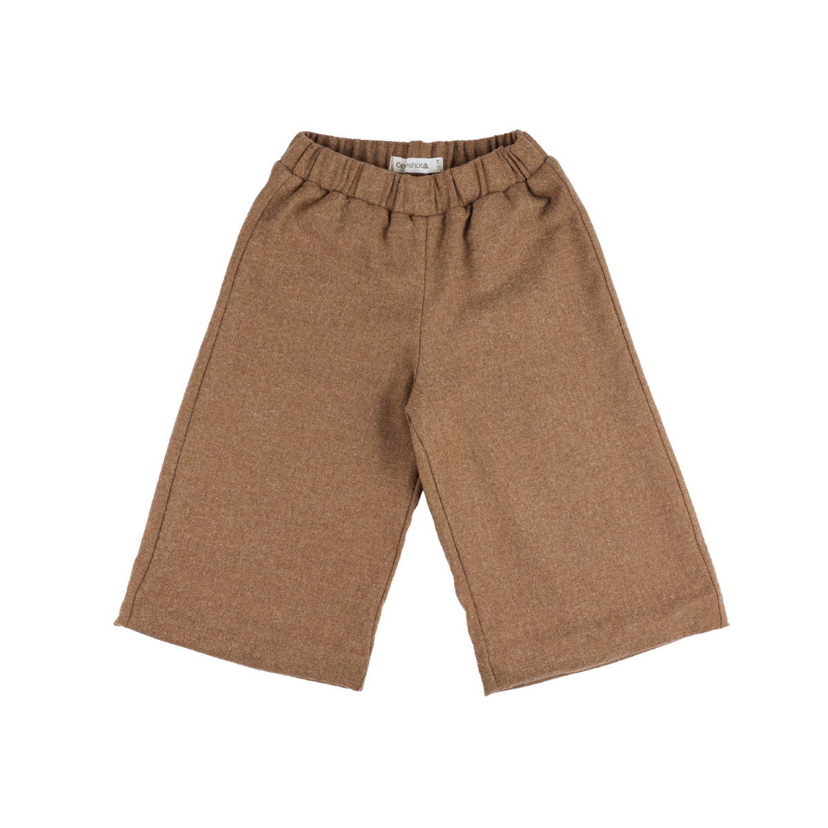 Children's wool trousers caramel