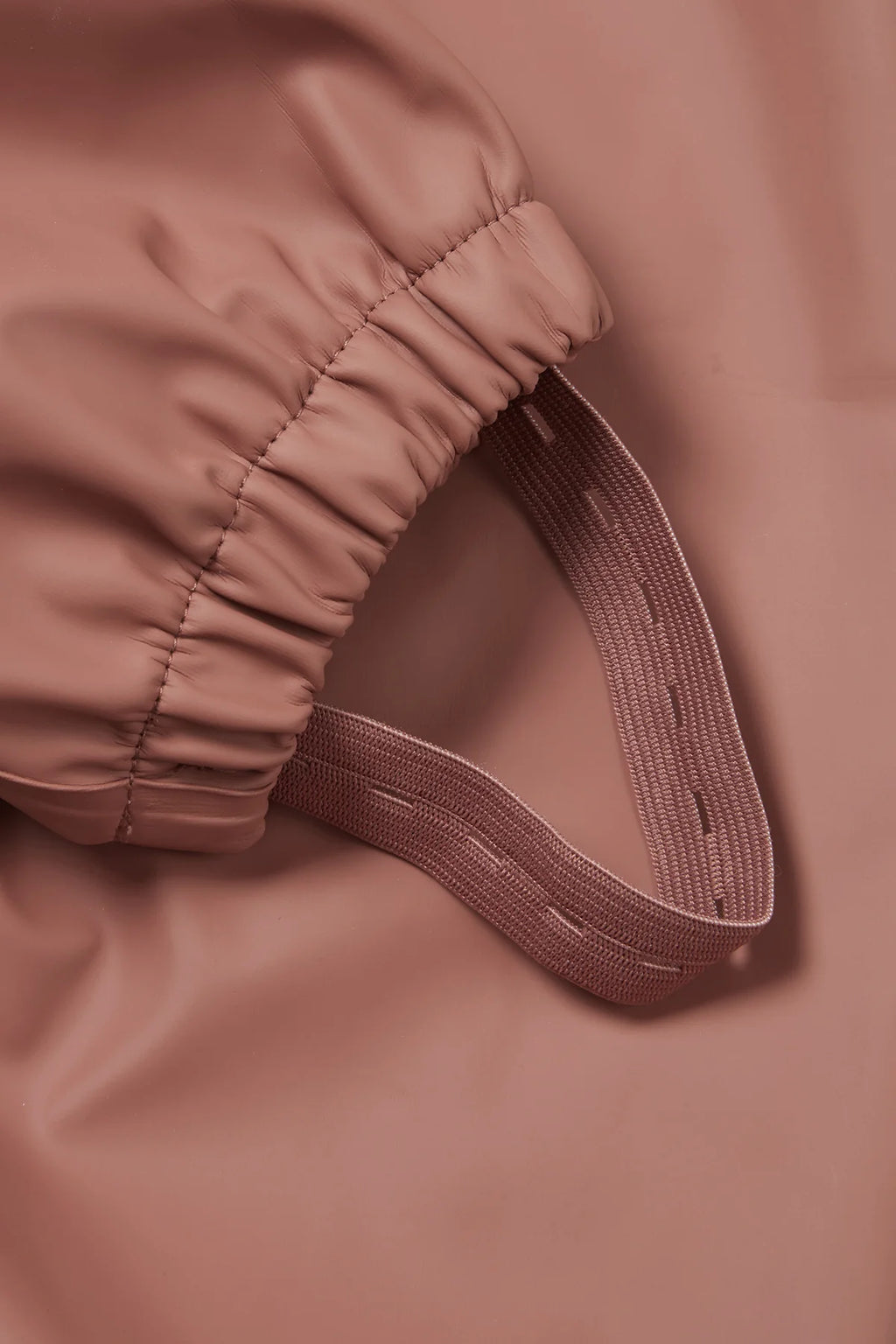 Rose Ash Rain Hooded Overall