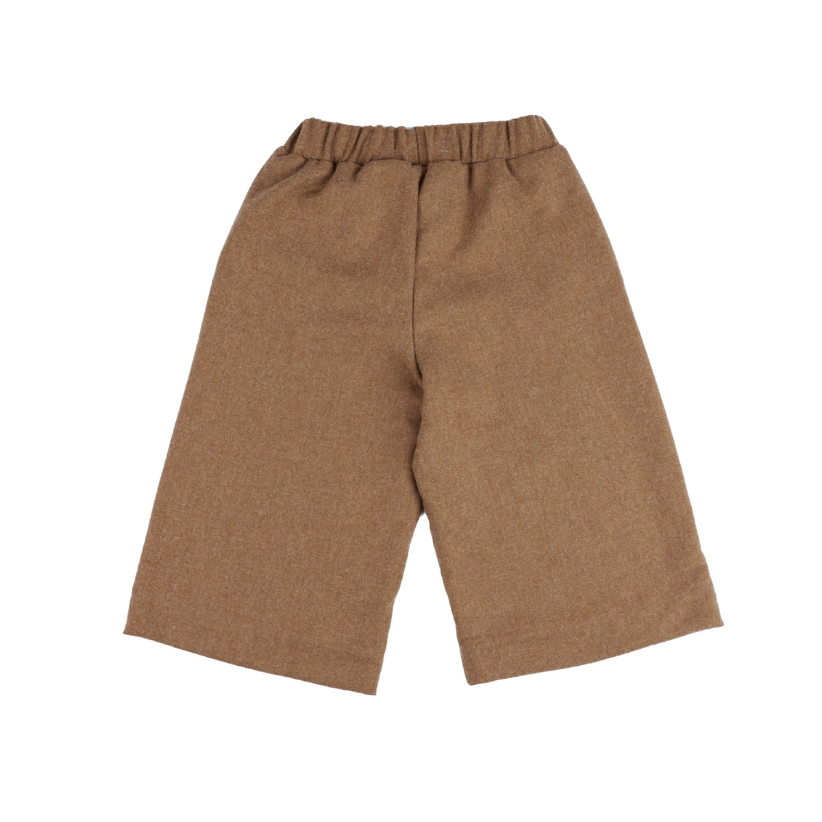 Children's wool trousers caramel