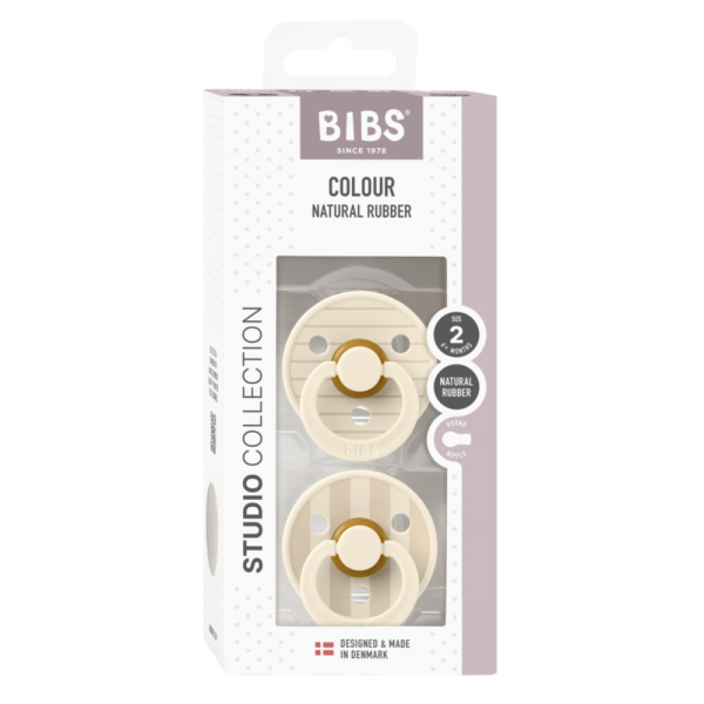 BIBS Биберони 2бр. Ivory/Vanilla