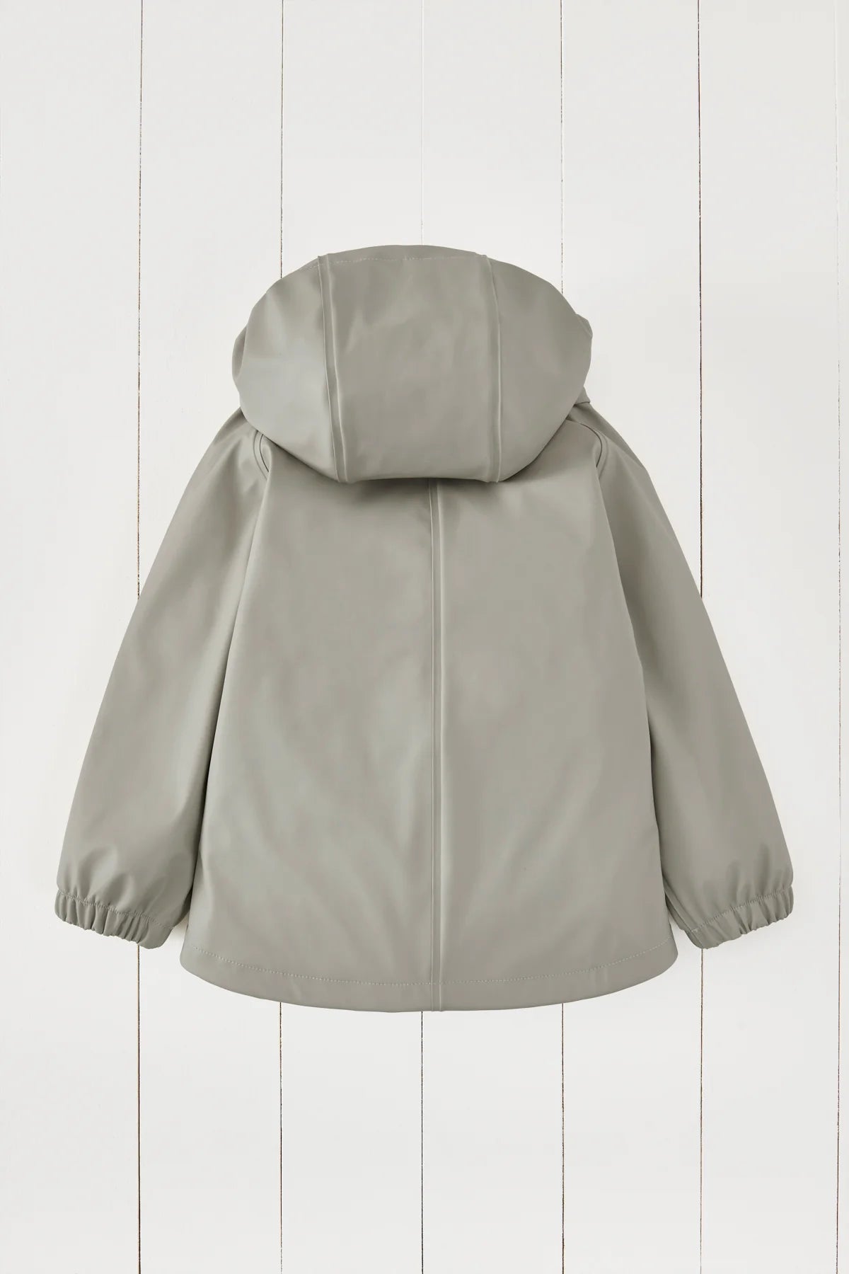 Rain hoodie gray