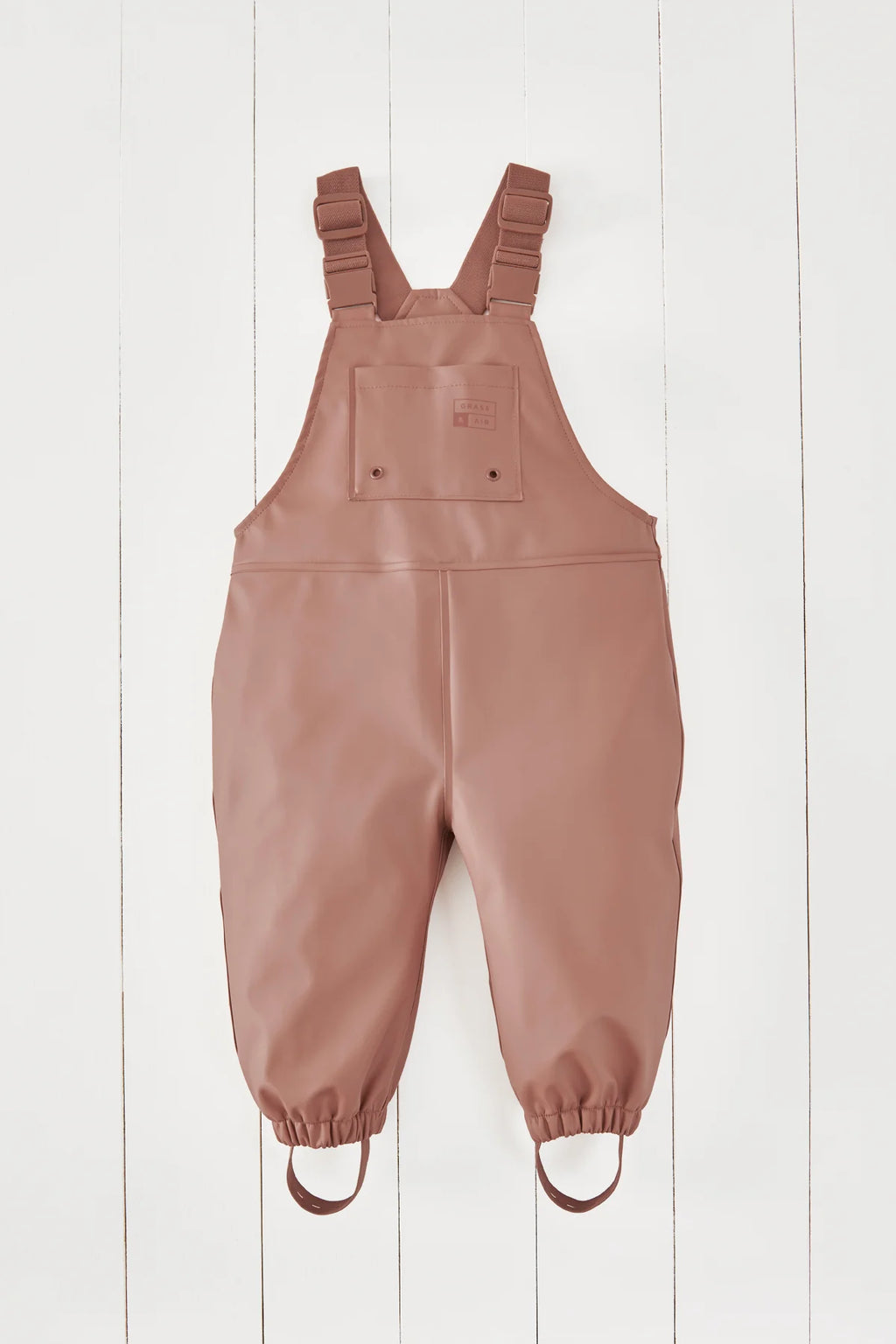 Rose Ash Rain Overalls