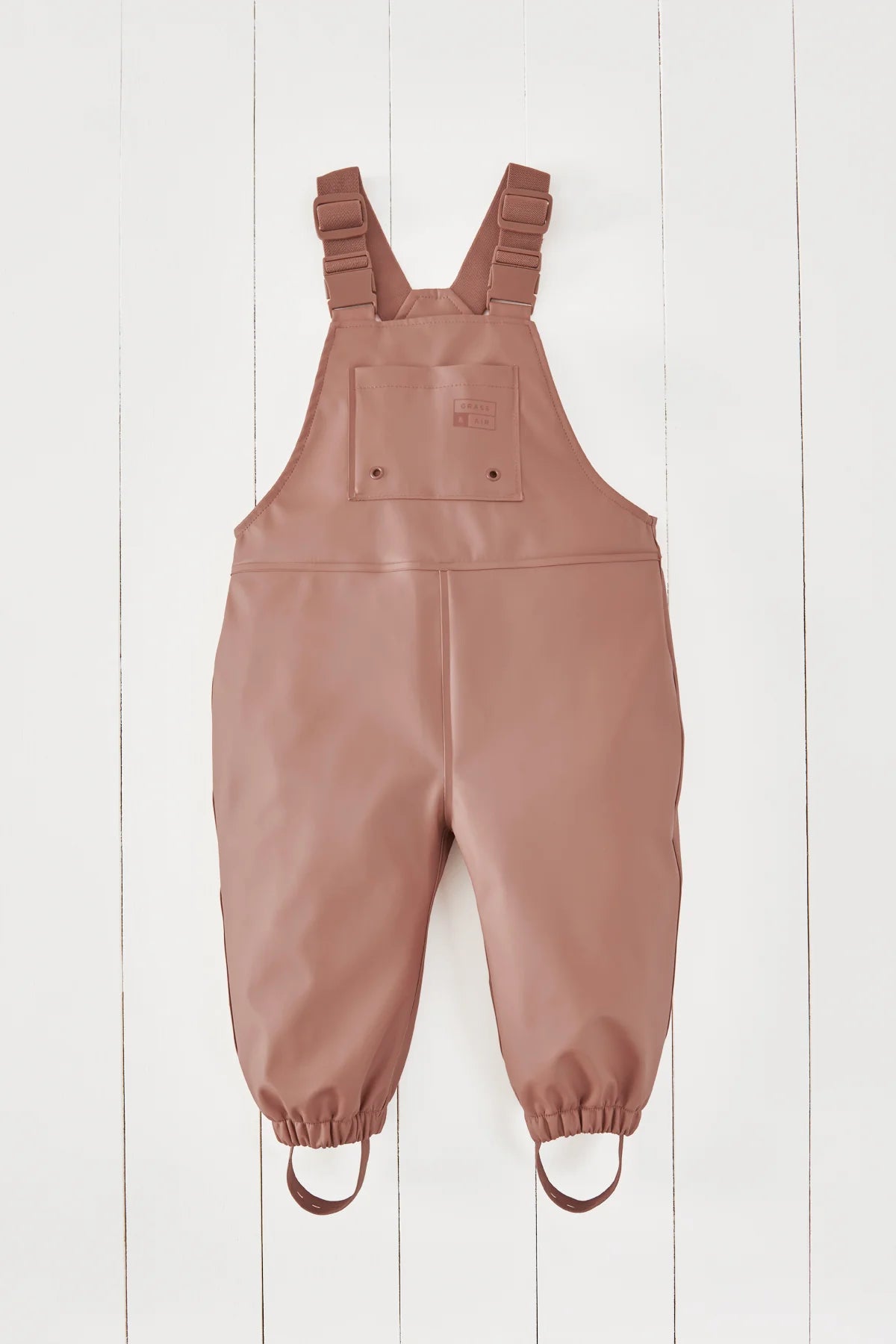 Rose Ash Rain Overalls