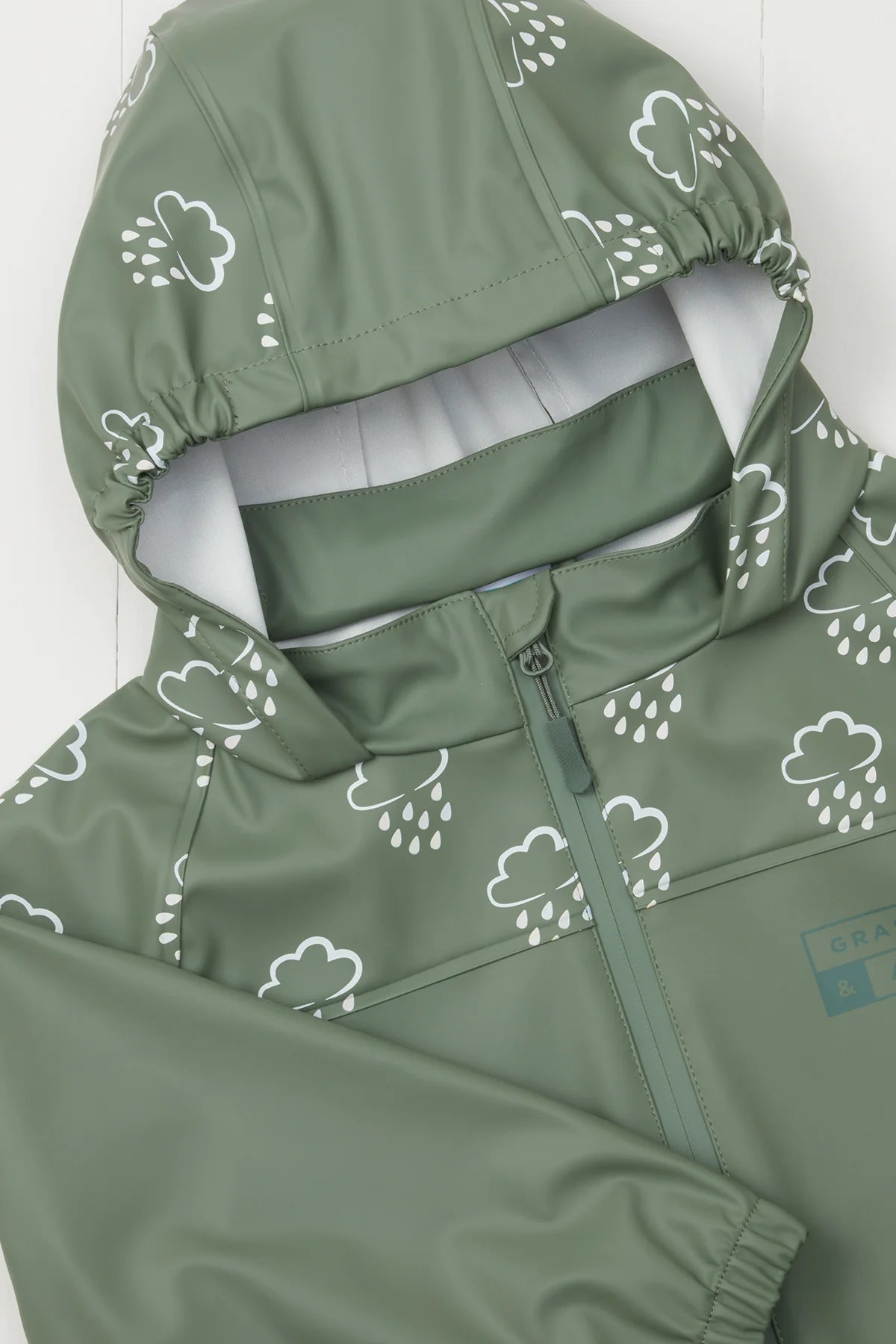 Olive Rain Hoodie