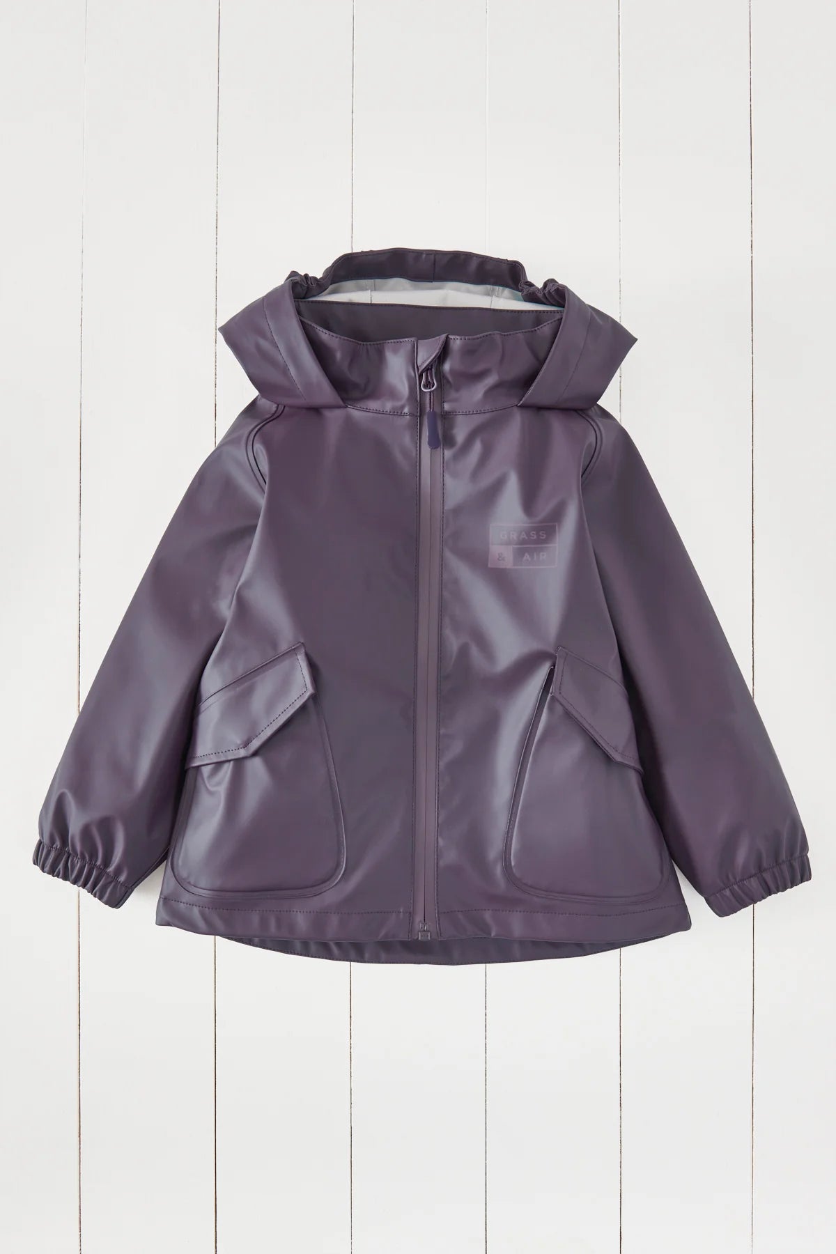 Amethyst Hooded Rain Jacket