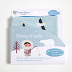 Textile book "Snow Friends"