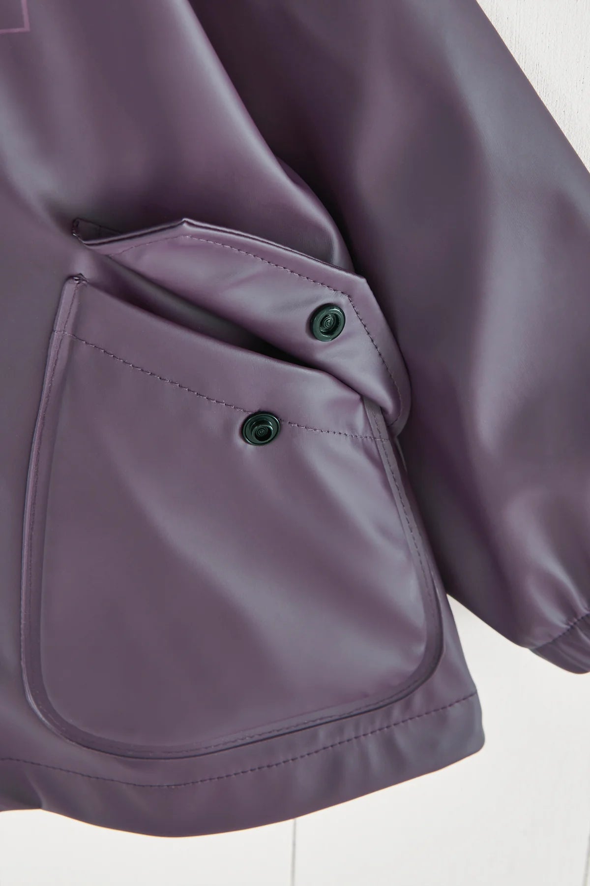 Amethyst Hooded Rain Jacket