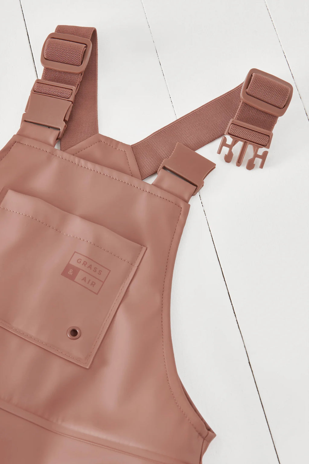 Rose Ash Rain Overalls
