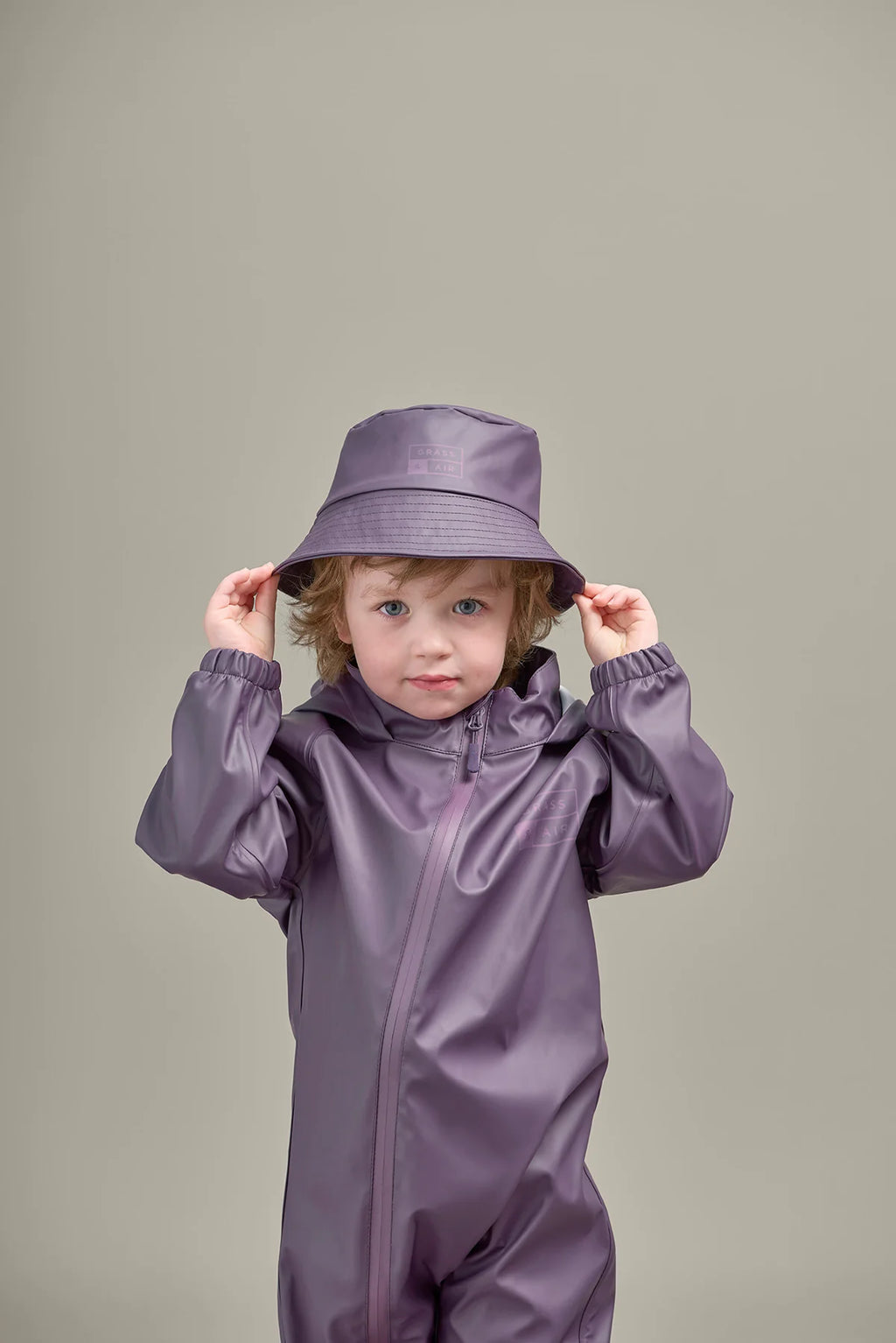 Amethyst rain hat
