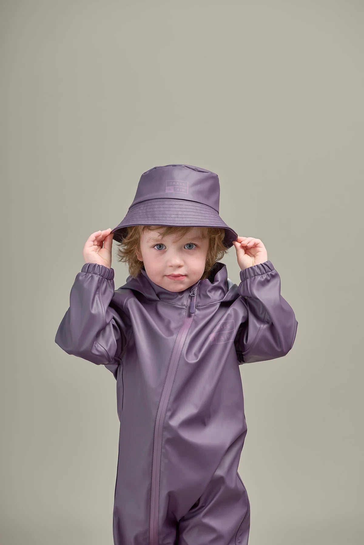 Amethyst rain hat