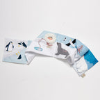 Textile book "Snow Friends"