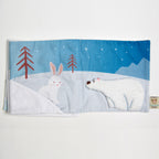 Textile book "Snow Friends"