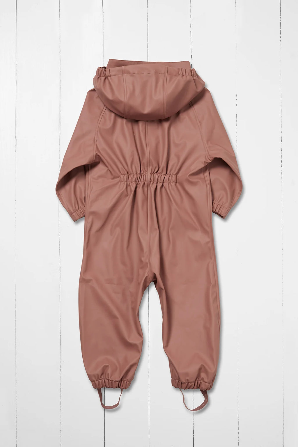 Rose Ash Rain Hooded Overall
