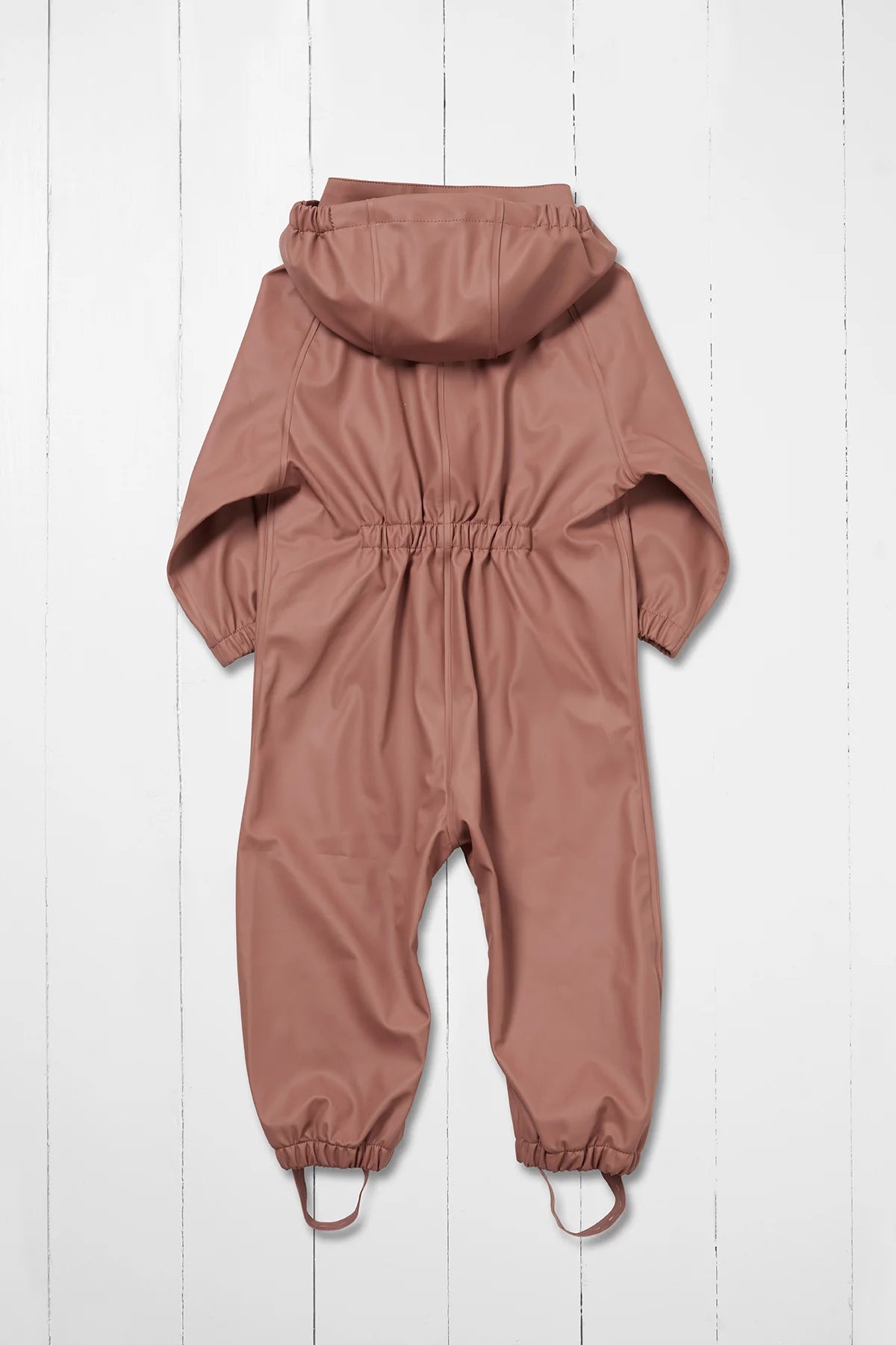 Rose Ash Rain Hooded Overall