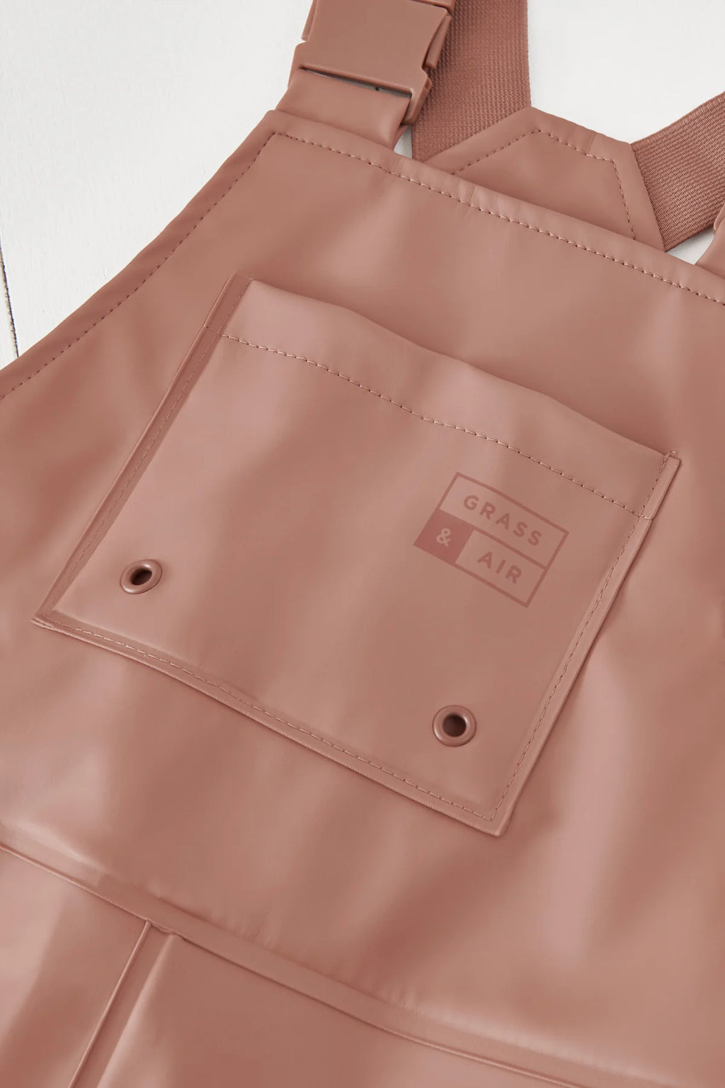 Rose Ash Rain Overalls
