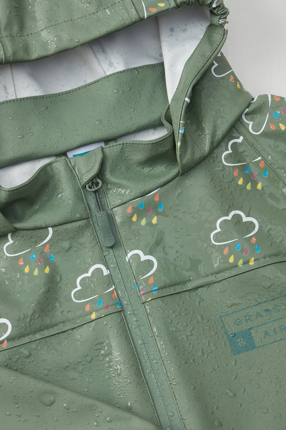 Olive Rain Hoodie