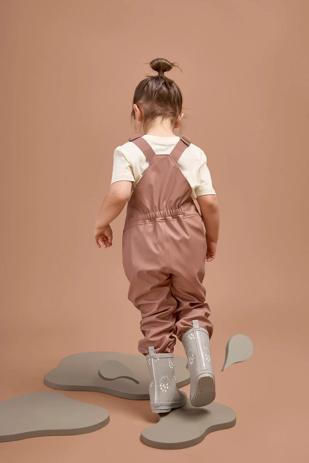 Rose Ash Rain Overalls