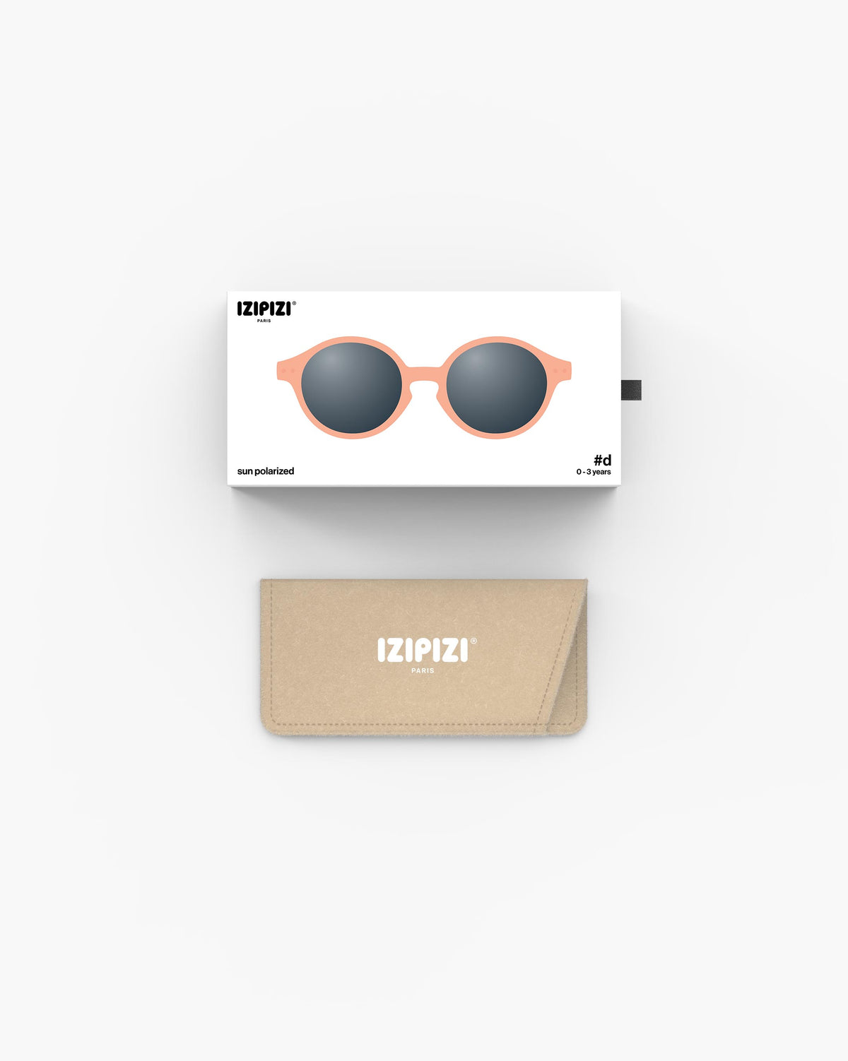Izipizi Baby Glasses 0 - 36 months #D - Apricot