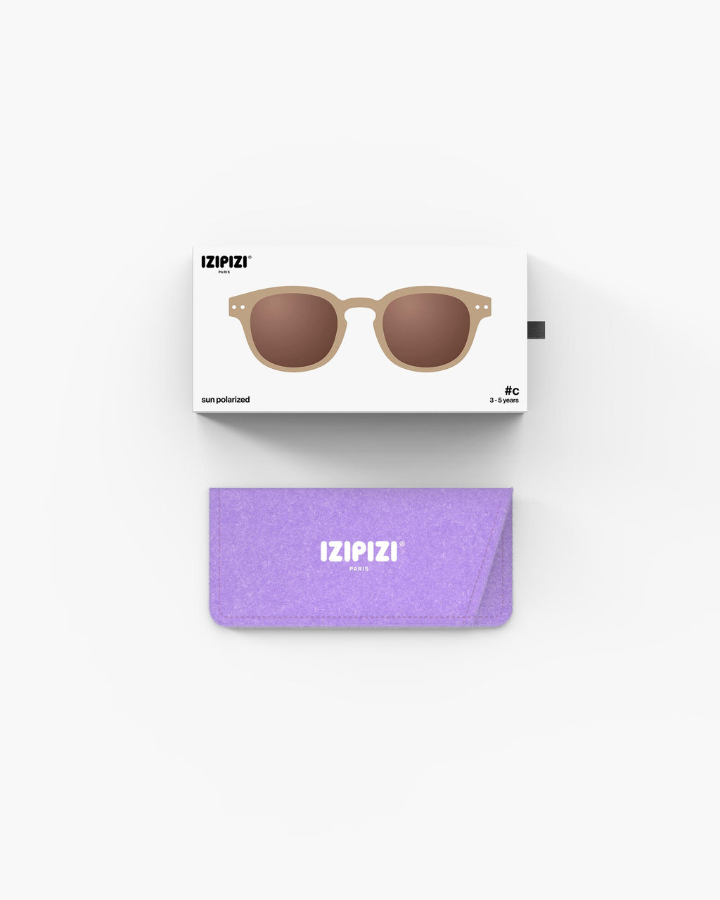 Kids' Glasses Izipizi 3 - 5 years #C - Macchiato