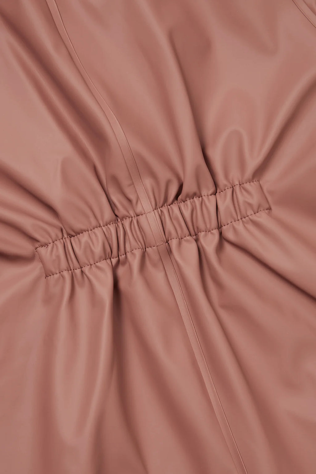 Rose Ash Rain Hooded Overall