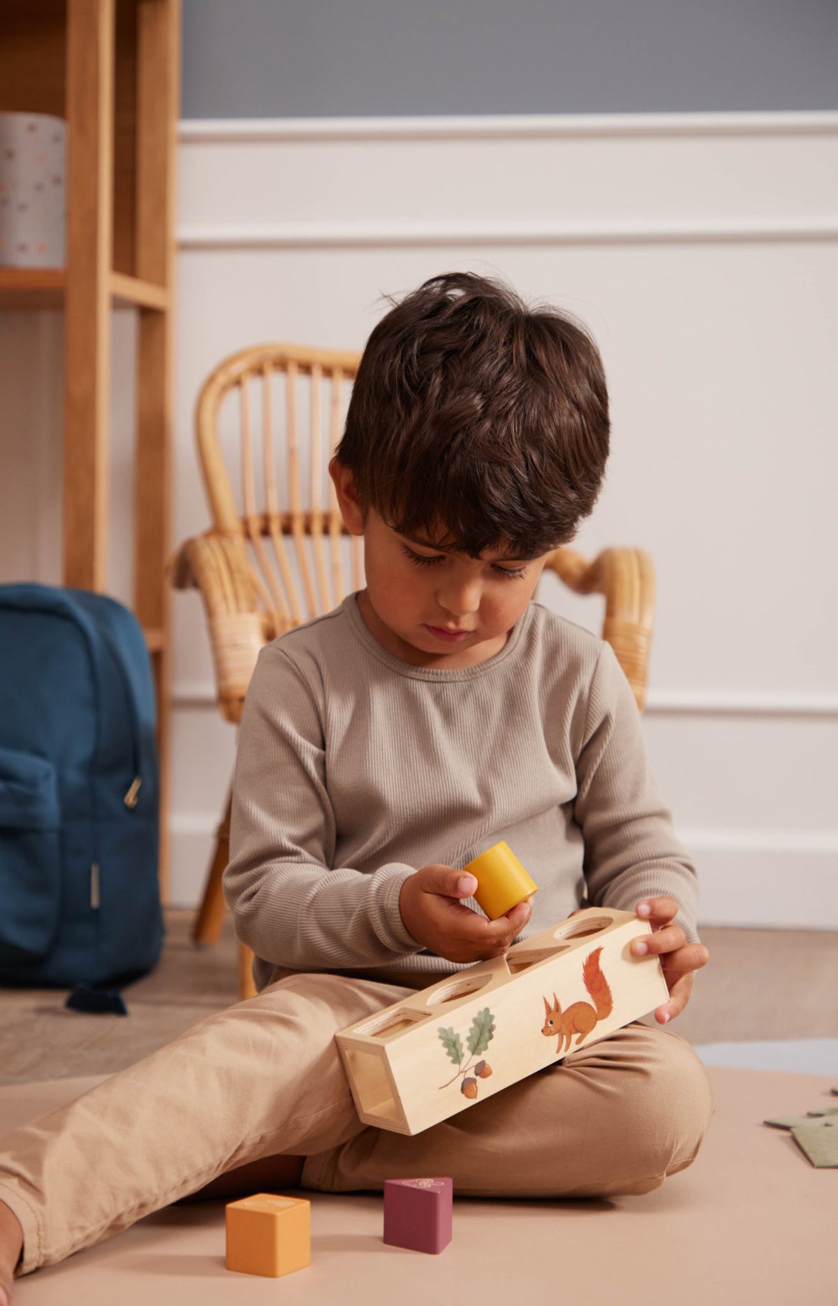 Suitcase - first toys