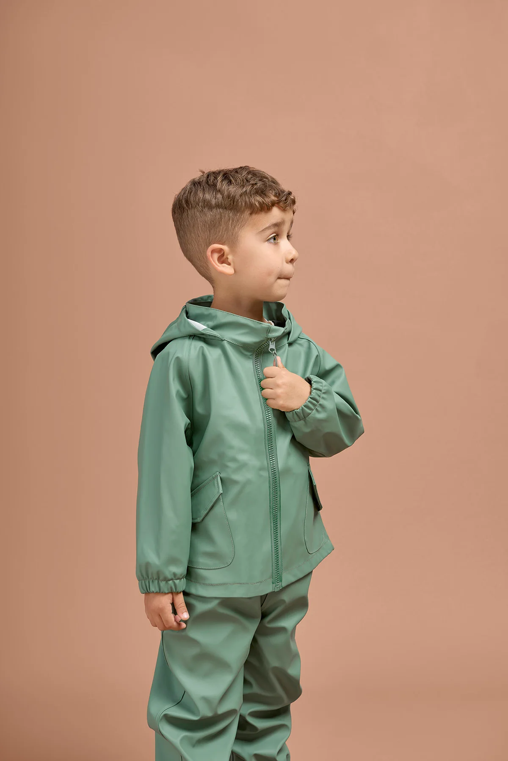 Olive Rain Hoodie