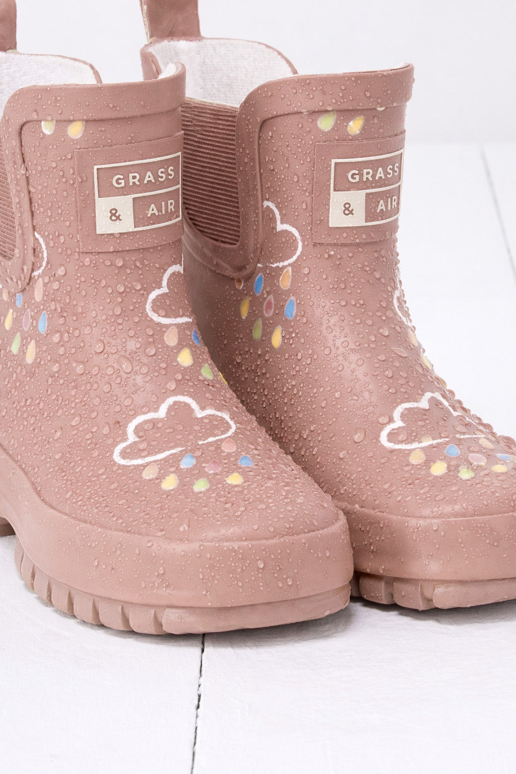 Pink Chunky Children's Rubber Boots