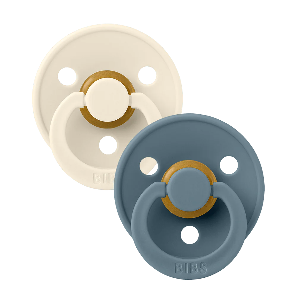 BIBS Биберони 2бр. Ivory/Petrol