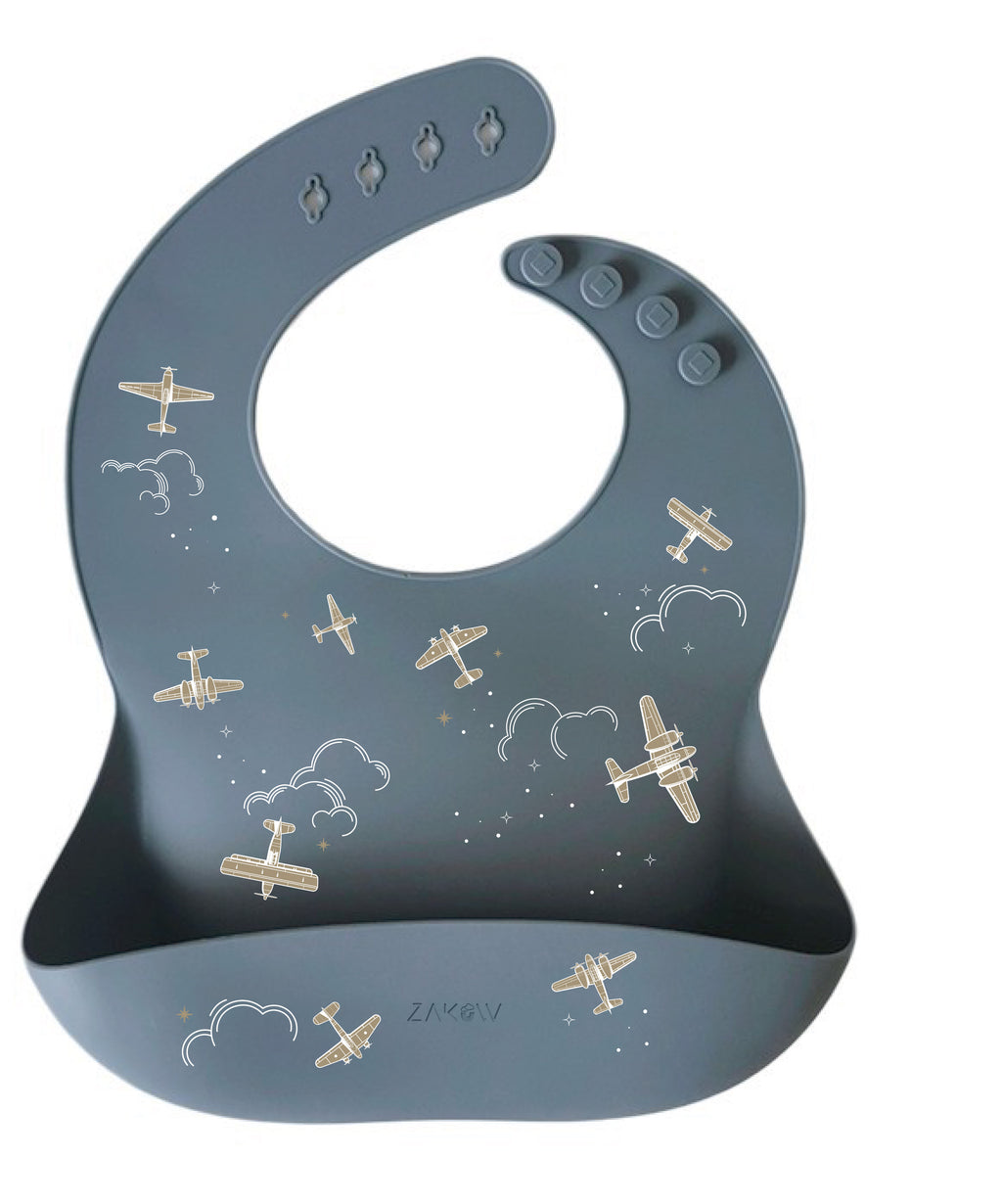 Silicone bib aviator